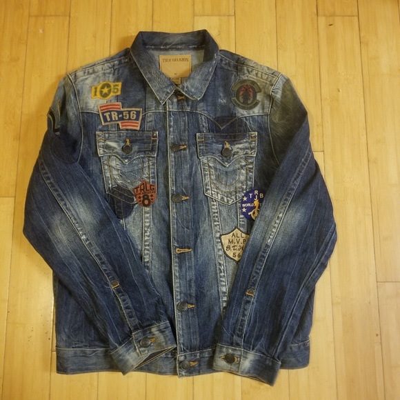 ⛔⛔SOLD⛔⛔True Religion Jimmy Patchwork jacket - Picture 3 of 8